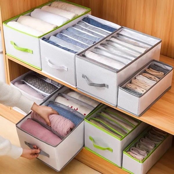 Wardrobe Clothes Organizer with Support Board